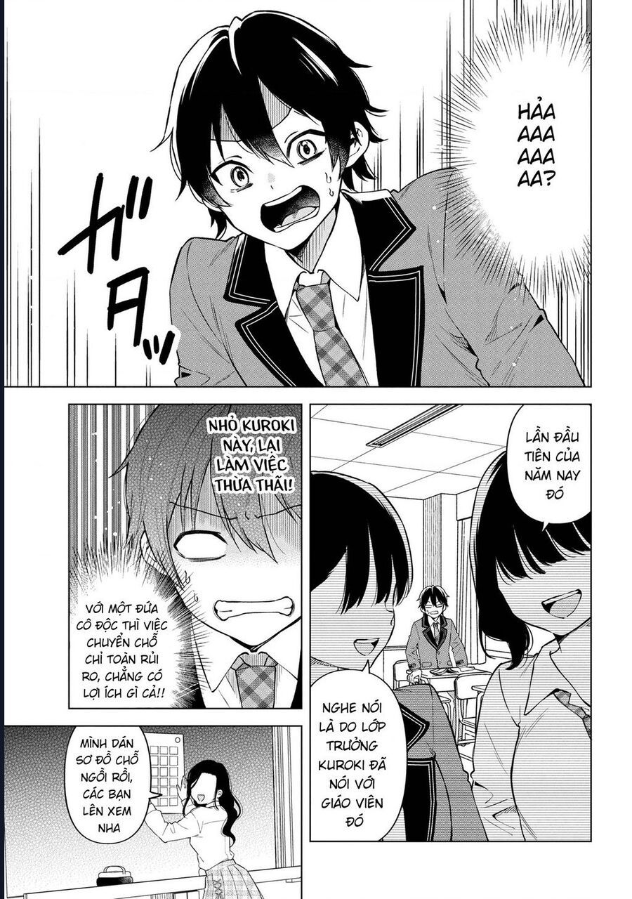 Inkya No Ore Ga Sekigae De S-Kyuu Bishoujo Ni Kakomaretara Himitsu No Kankei Ga Hajimatta - chap1 - Trang 5